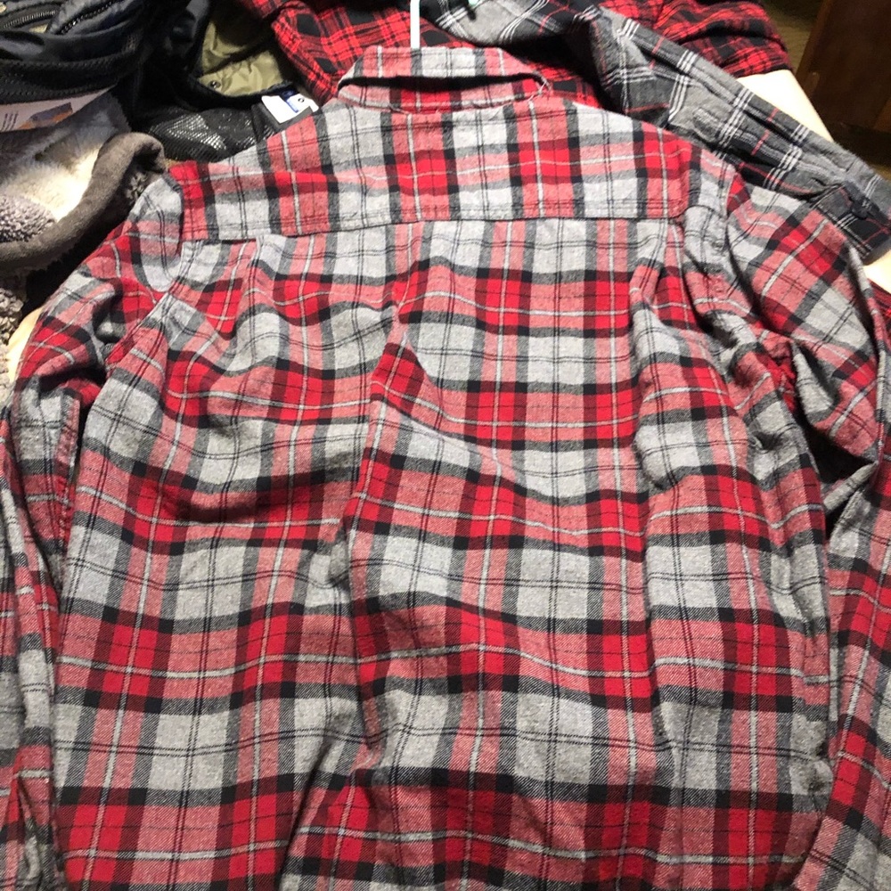 Nice long sleeve flannel size large